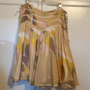 French connection cotton skirt size 8